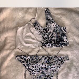 Winter Leopard Euphoric Ravewear Set